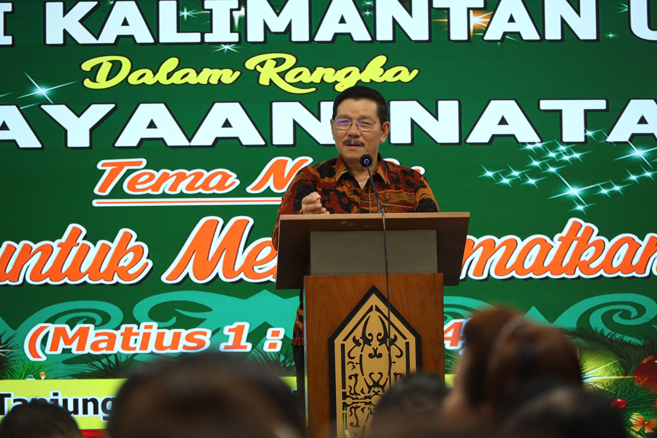 Wagub Ingkong pesankan jaga semangat Natal dengan kepedulian dan kasih