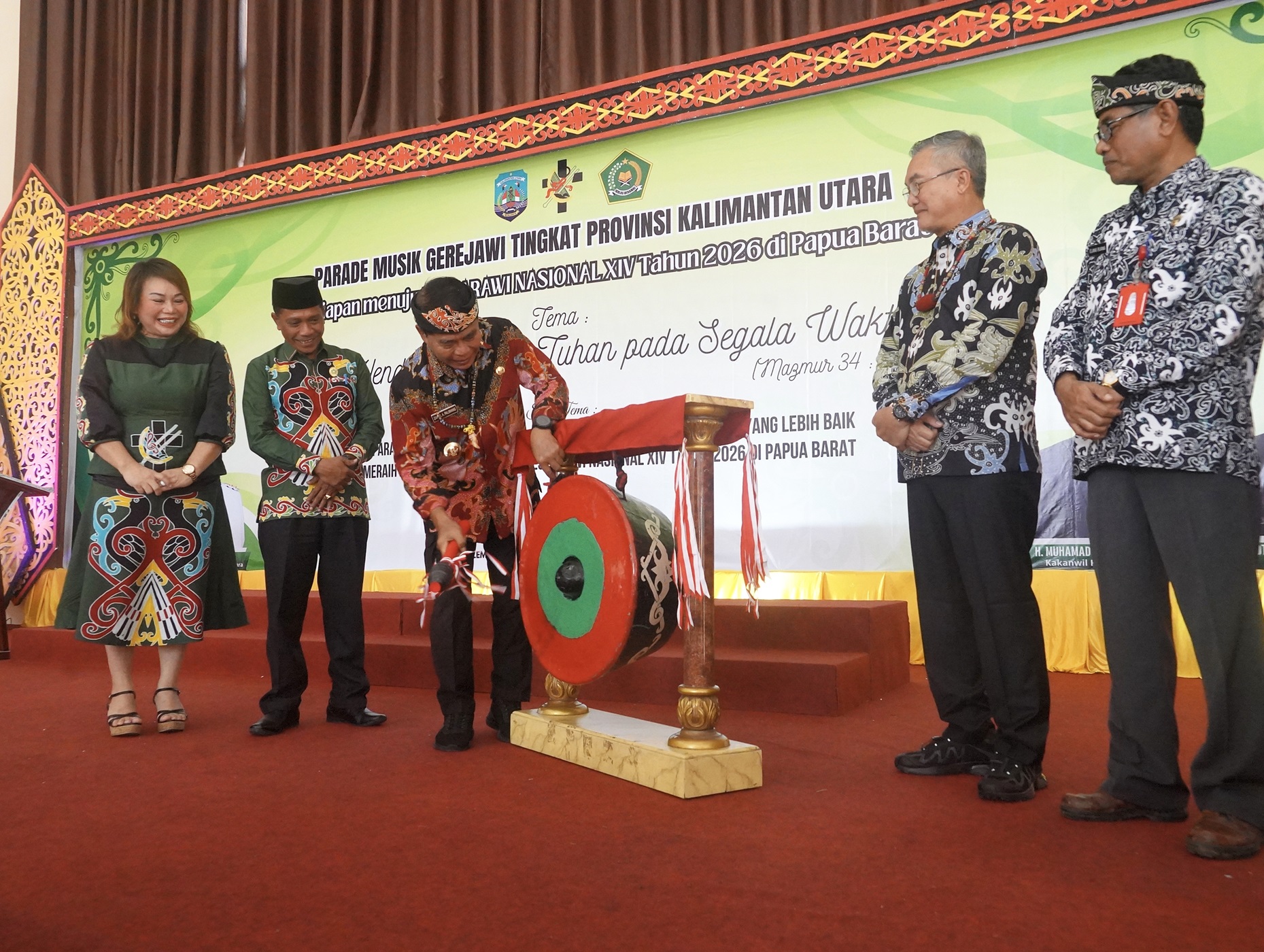 Tatap Pesparawi Nasional, Gubernur pacu mental kontingen Kaltara