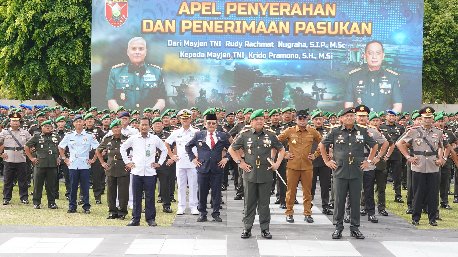 Wagub sambut Pangdam VI/MLW baru, optimistis terus perkuat kedaulatan NKRI di perbatasan Kaltara