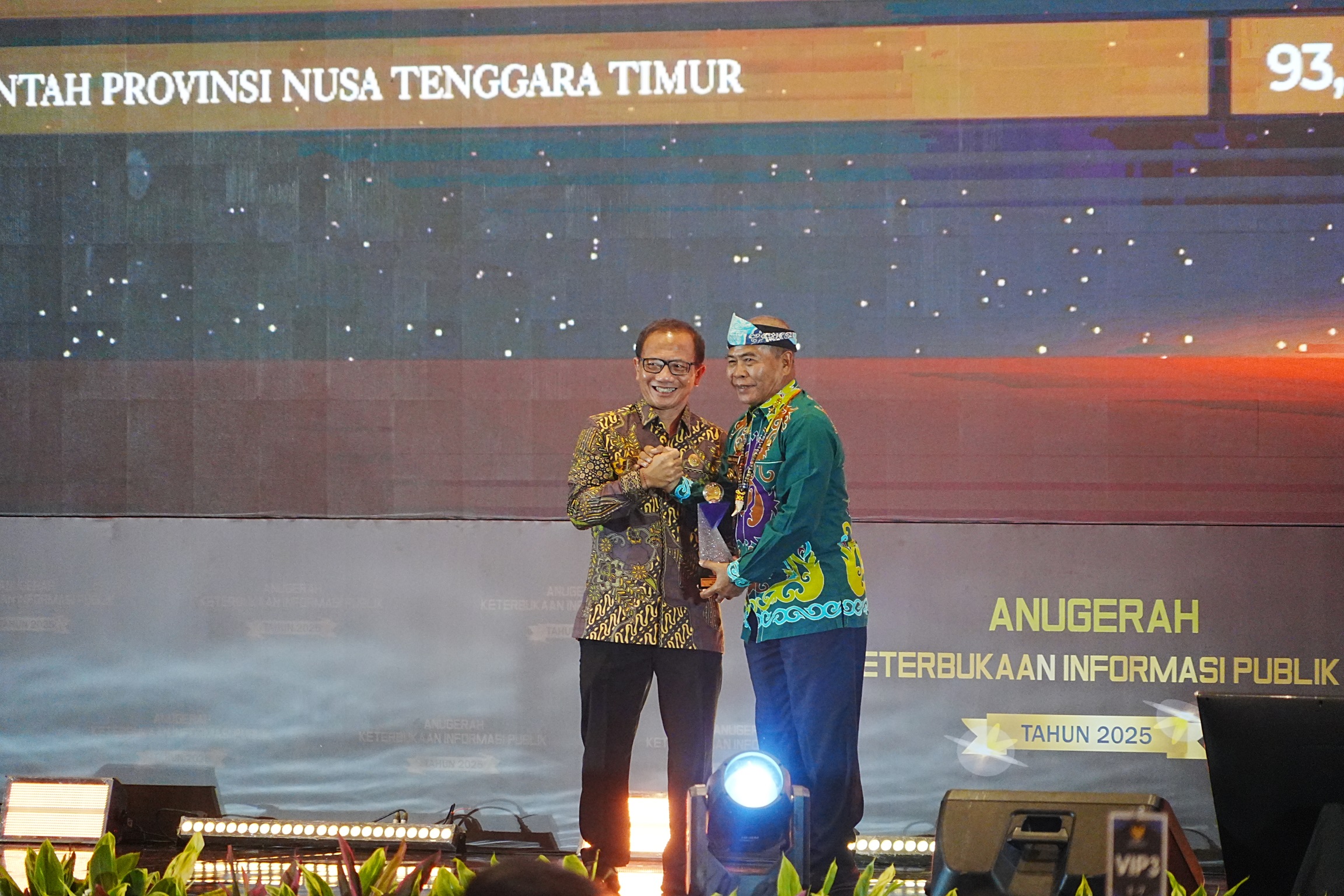 Pemprov Kaltara raih Predikat Badan Publik Informatif Anugerah KIP 2025
