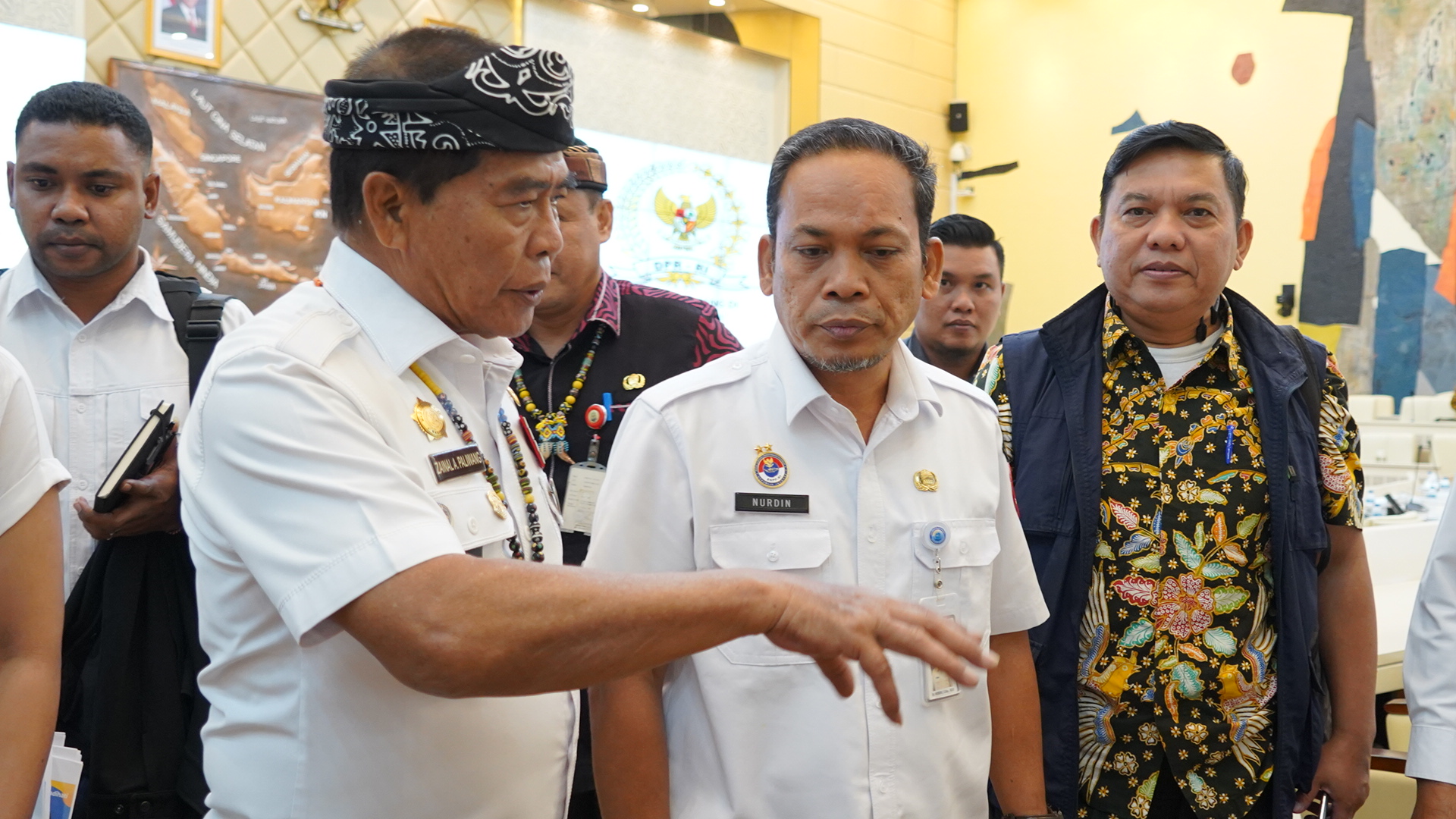 Perjuangkan perbatasan, Gubernur Zainal sampaikan urgensi infrastruktur dan kendali harga di DPR