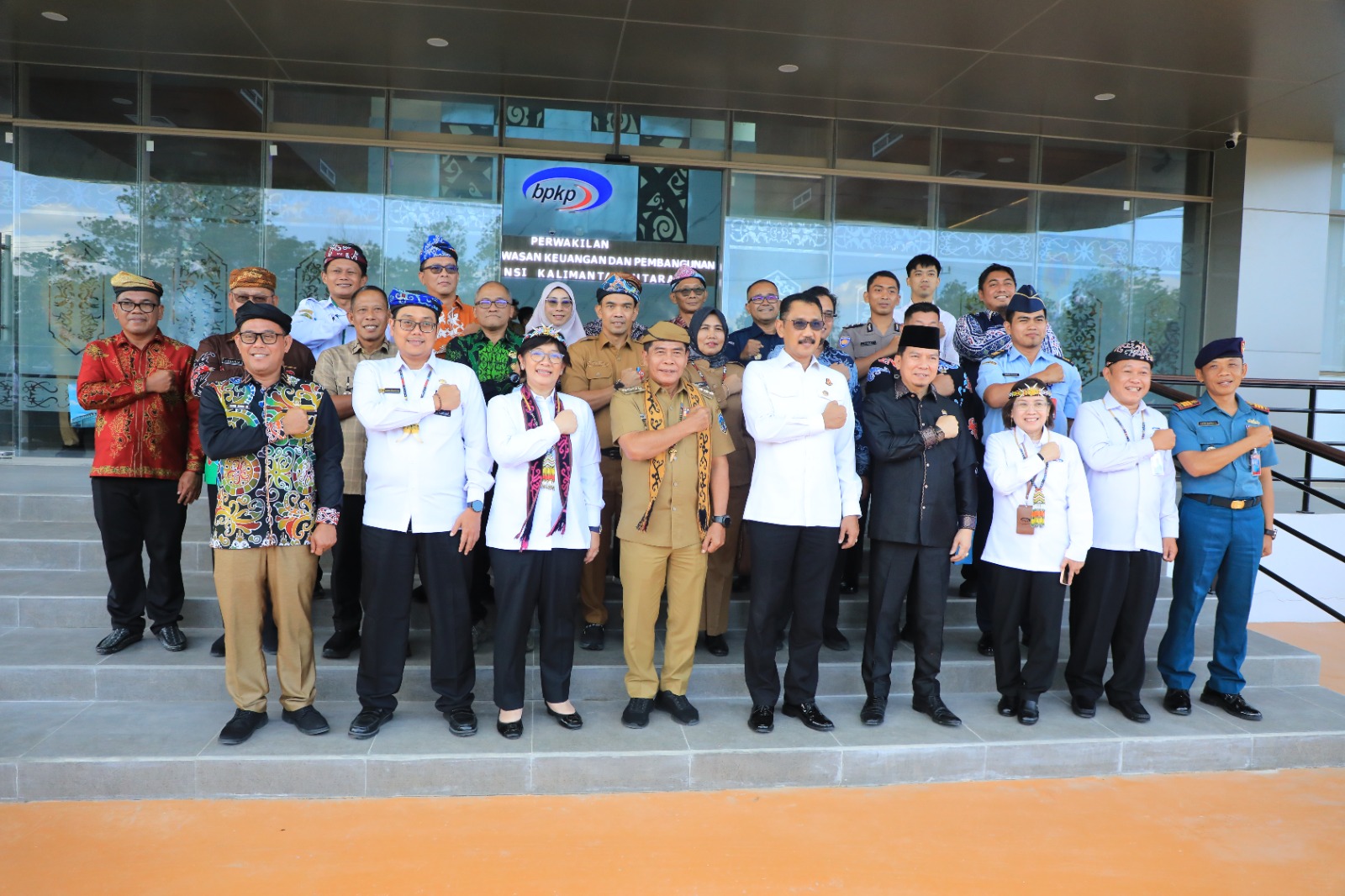Dulu di Tarakan sekarang di Tanjung Selor, kantor BPKP Kaltara diresmikan di KBM