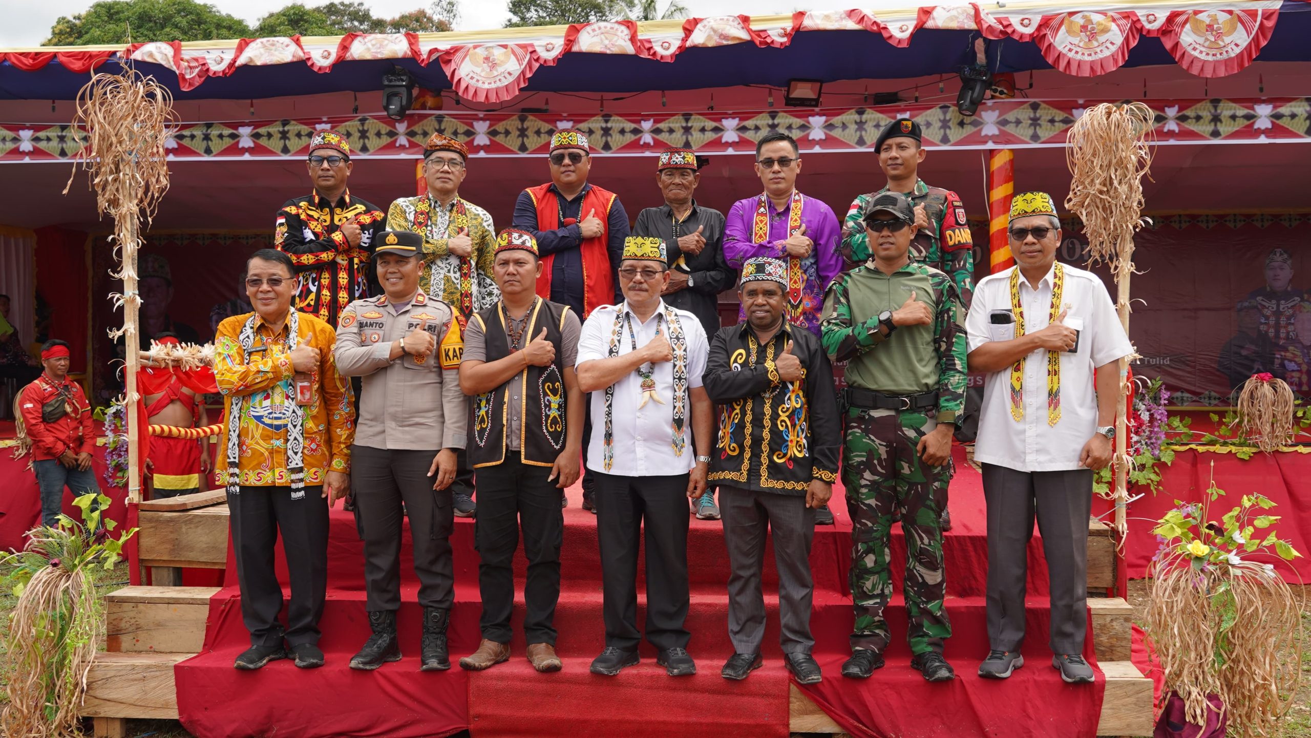 Eksotisme perbatasan dari Festival Budaya Dayak Agabag dan keagungan Baloi Adat