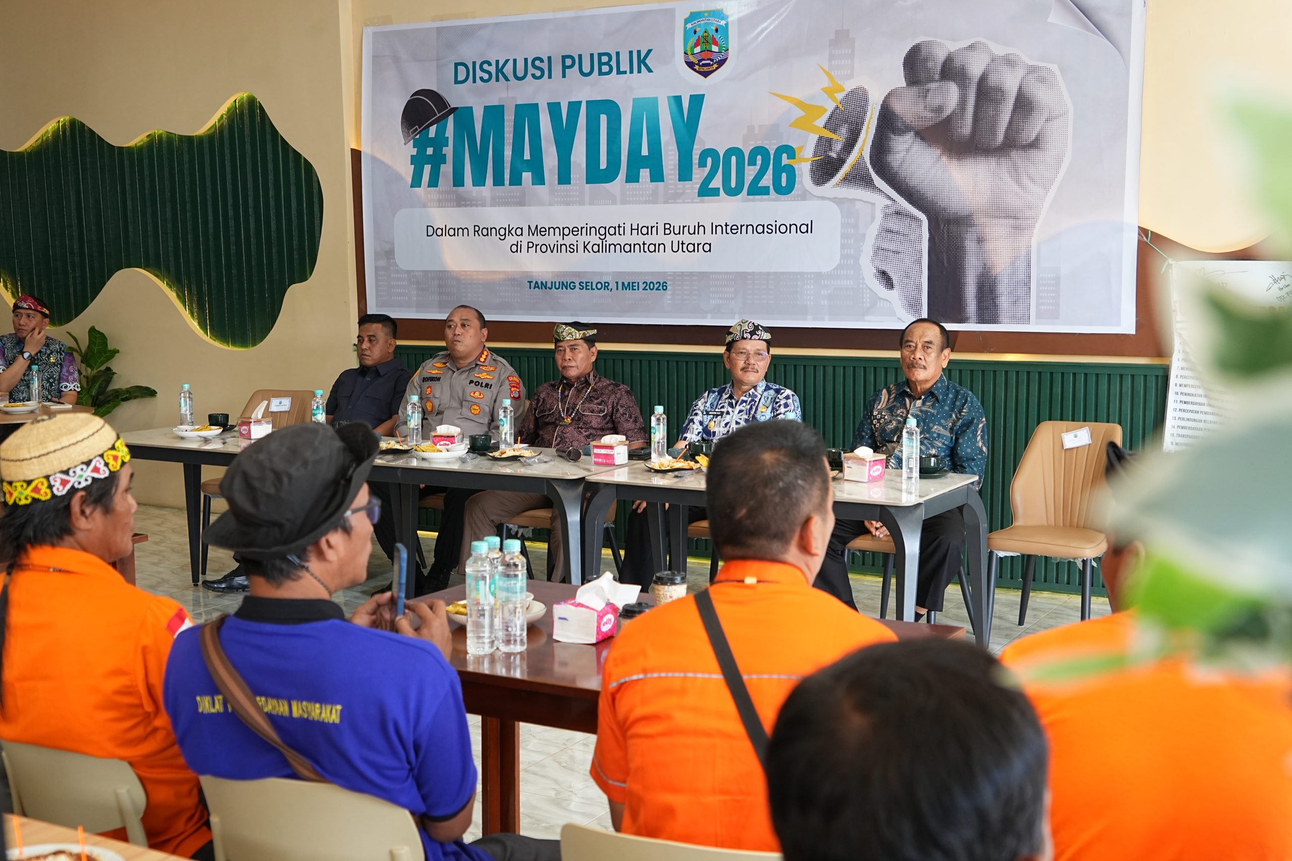 Sejahtera bersama, Gubernur ajak buruh bangun ekosistem kerja yang harmonis di Kaltara