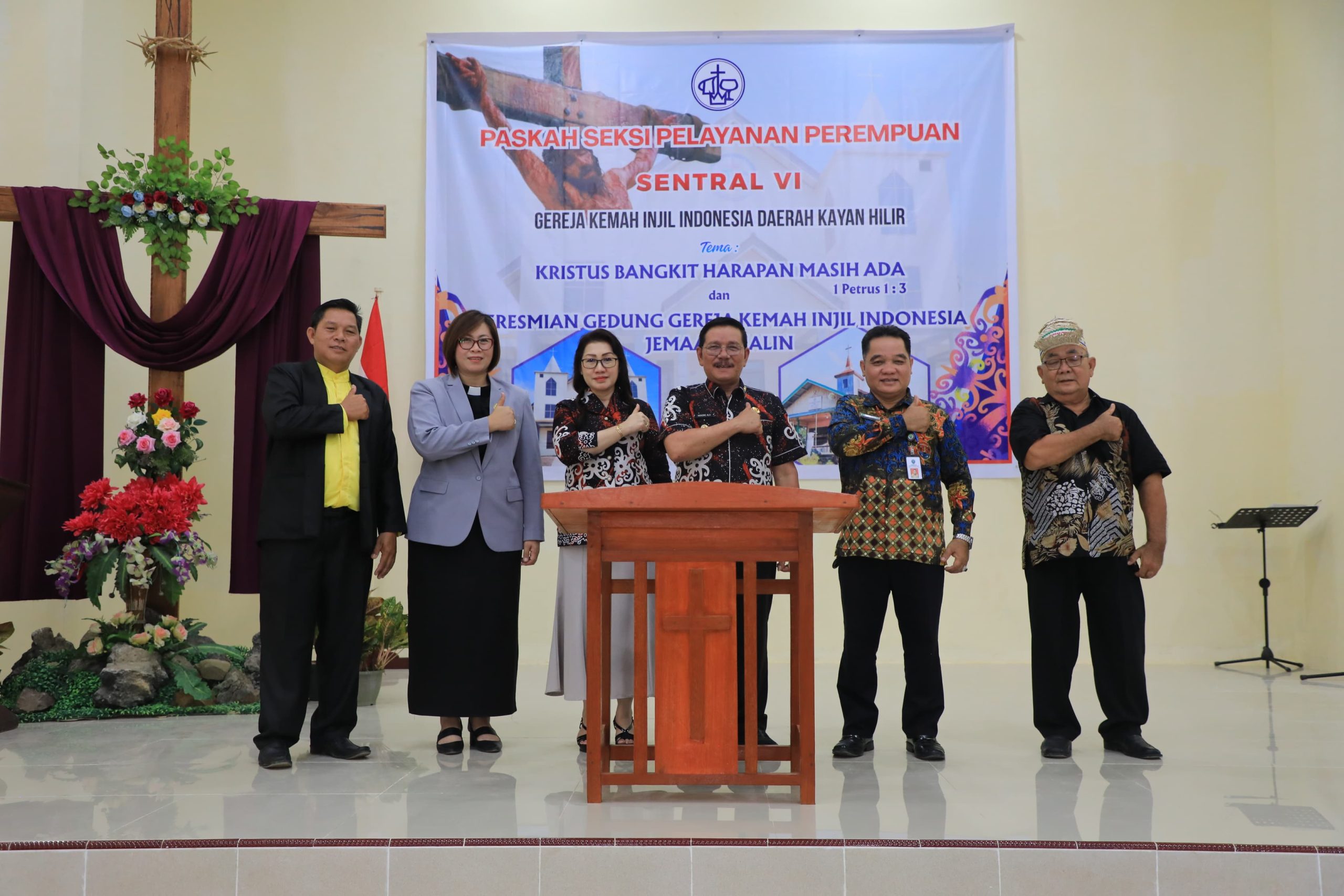 Wagub Ingkong resmikan gedung baru Gereja GKII Jemaat Pejalin