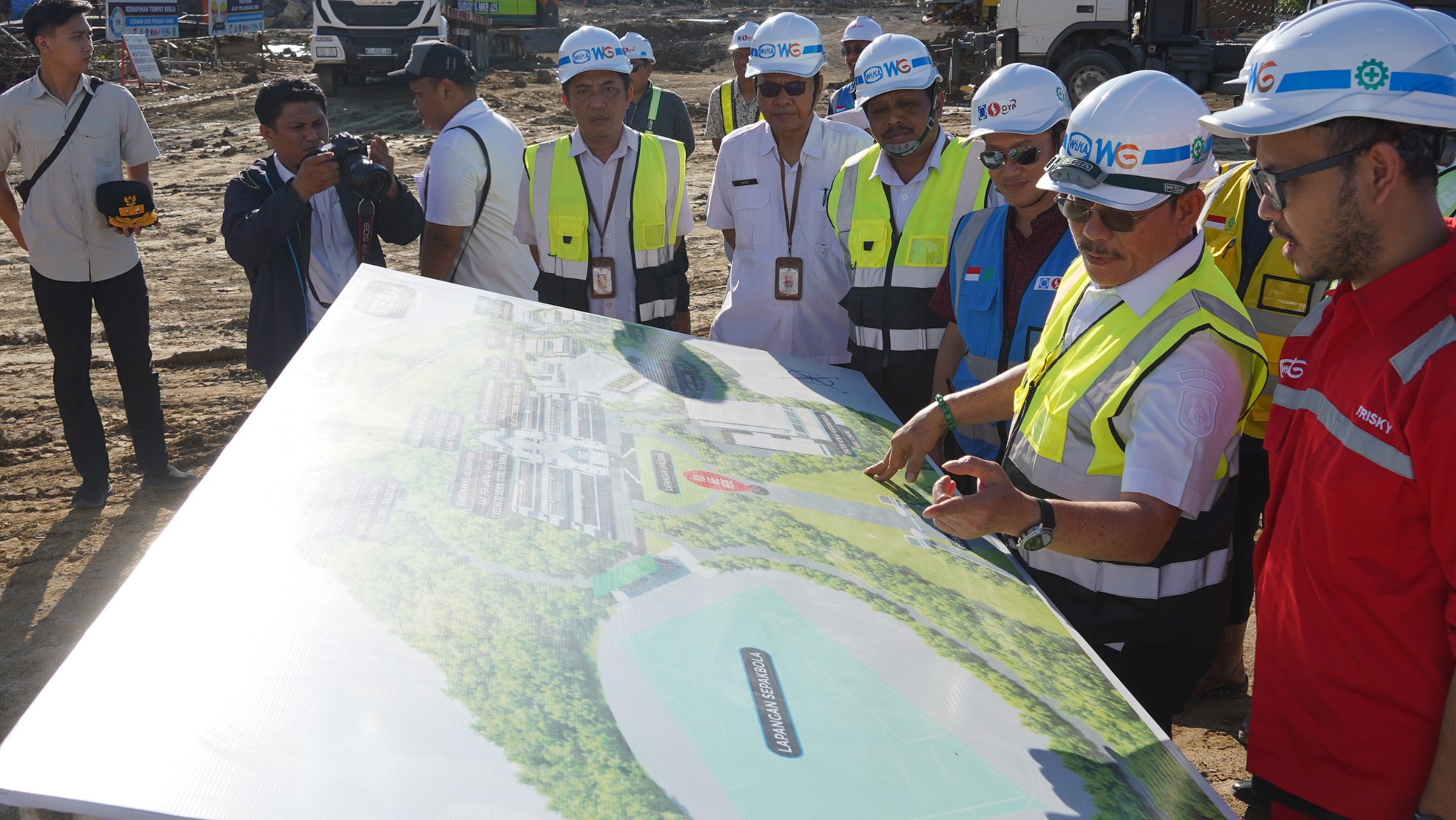 Kawal proyek strategis SDM, Wagub Ingkong Ala tancap gas selesaikan kendala lahan SMA Unggul Garuda