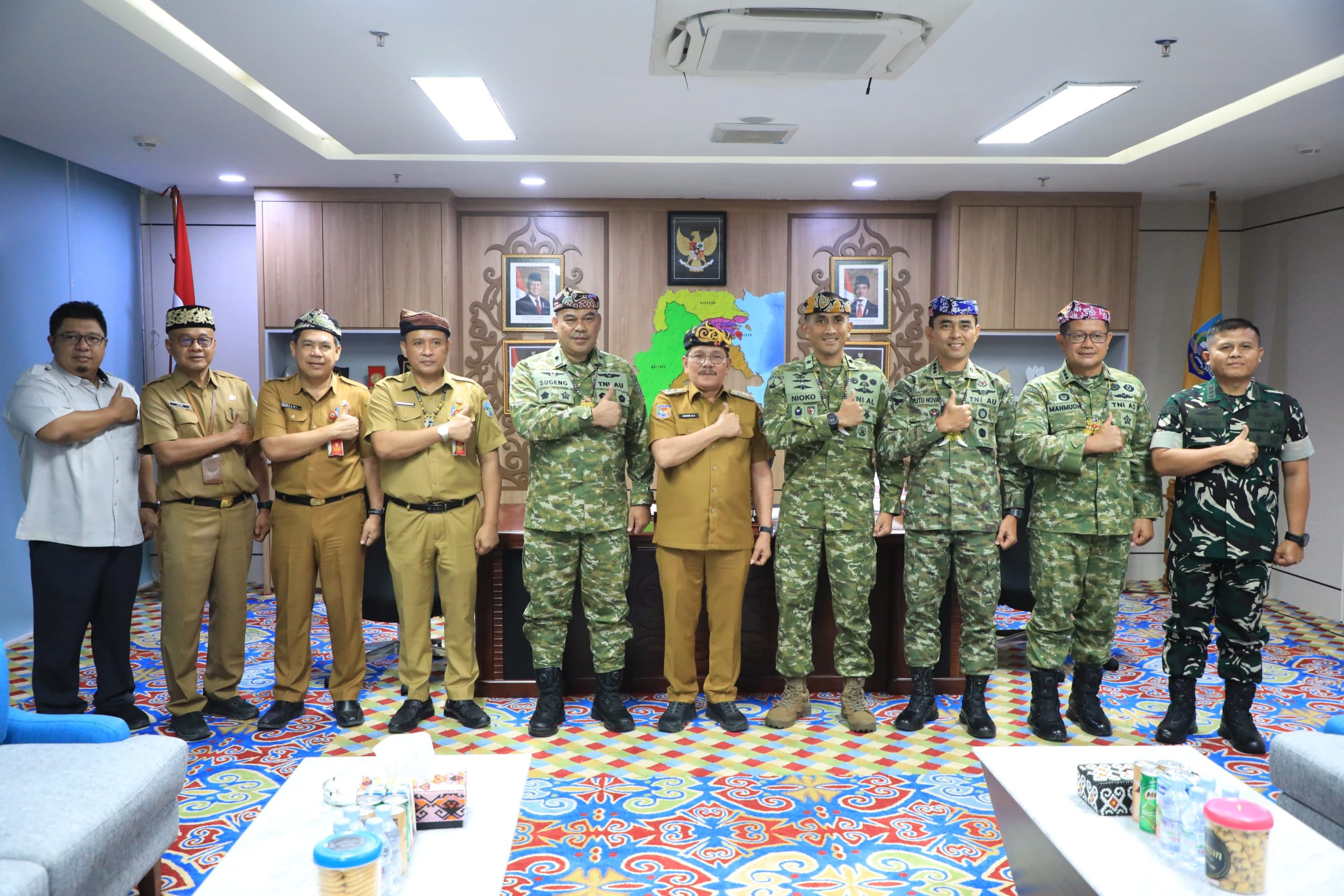Wagub Ingkong-Staf Ahli Panglima TNI: Perlunya akselerasi pembangunan jalan perbatasan dari Pusat