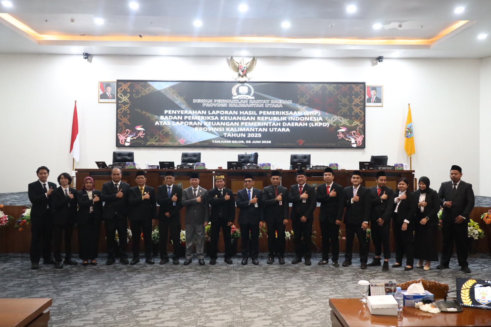 Pemprov Kaltara sukses pertahankan Opini Wajar Tanpa Pengecualian dari BPK RI