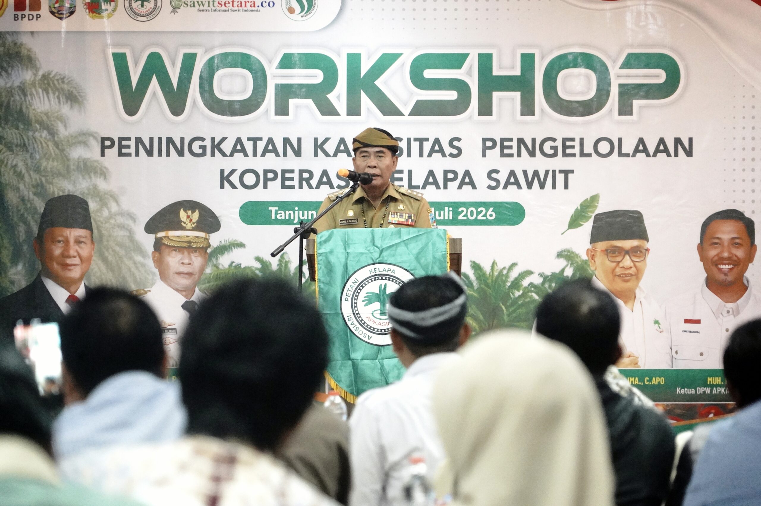 Gubernur minta koperasi sawit profesional dan tingkatkan kesejahteraan anggotanya
