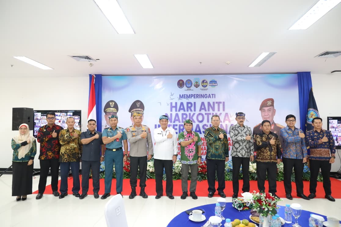 Sinergi Pemprov-BNNP: Peringatan HANI 2026 perkuat komitmen bersama bebaskan perbatasan dari narkoba